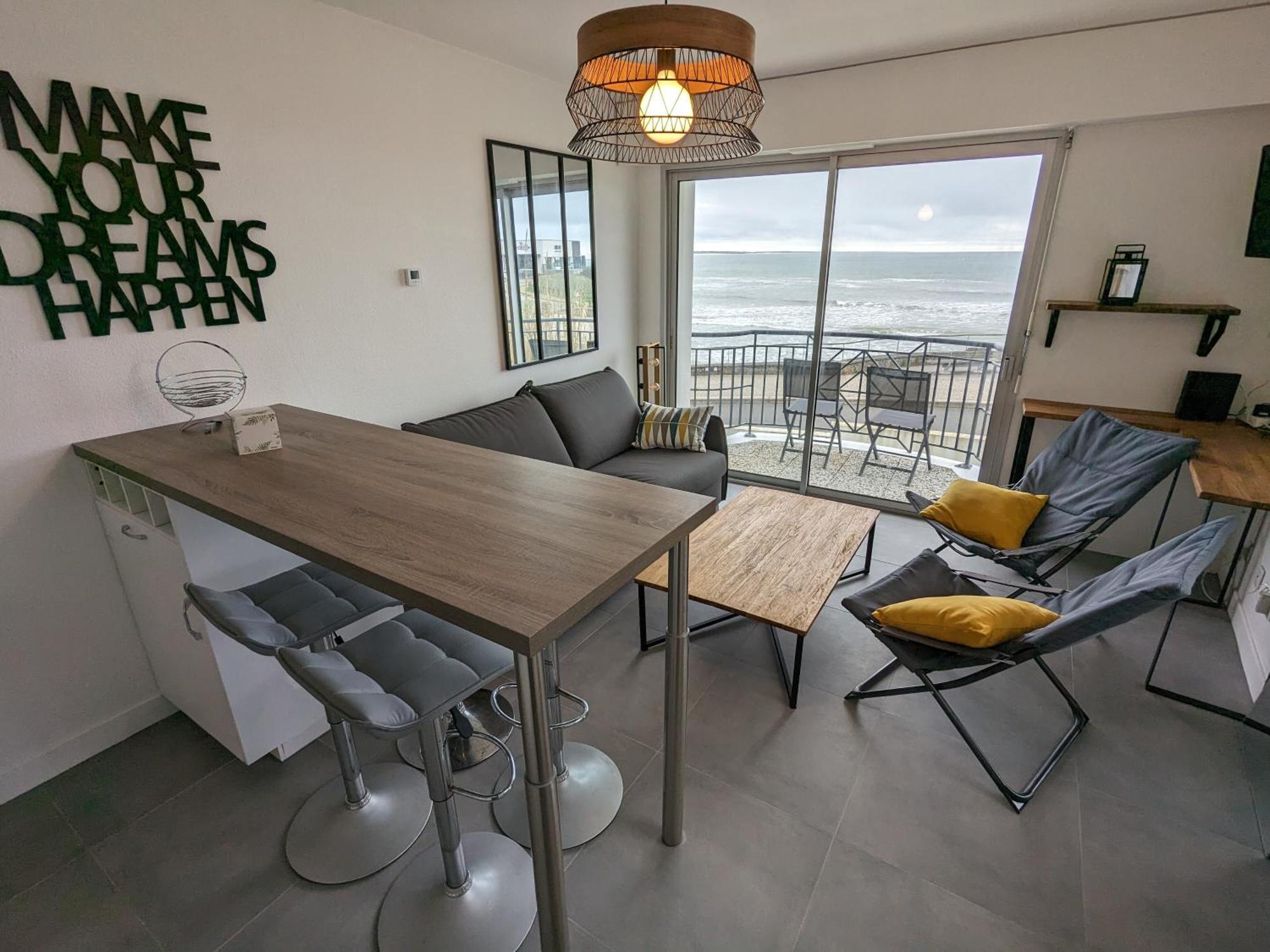 St Gilles Appartement Face Mer Saint-Hilaire-de-Riez Ngoại thất bức ảnh